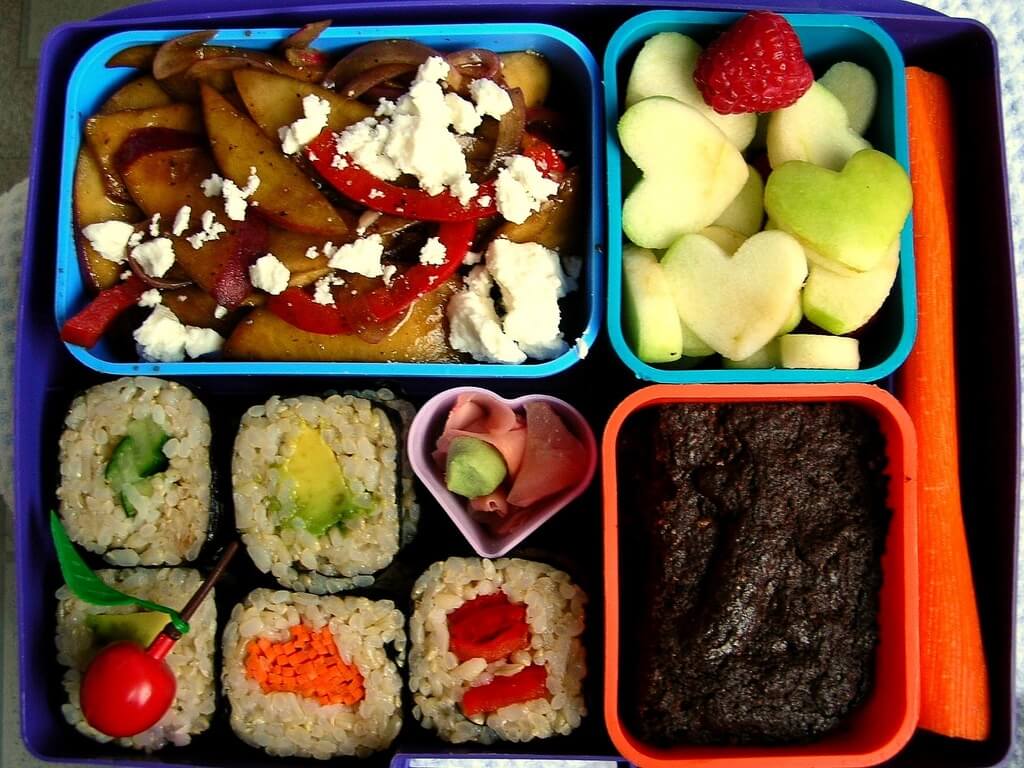 A well packed lunch box